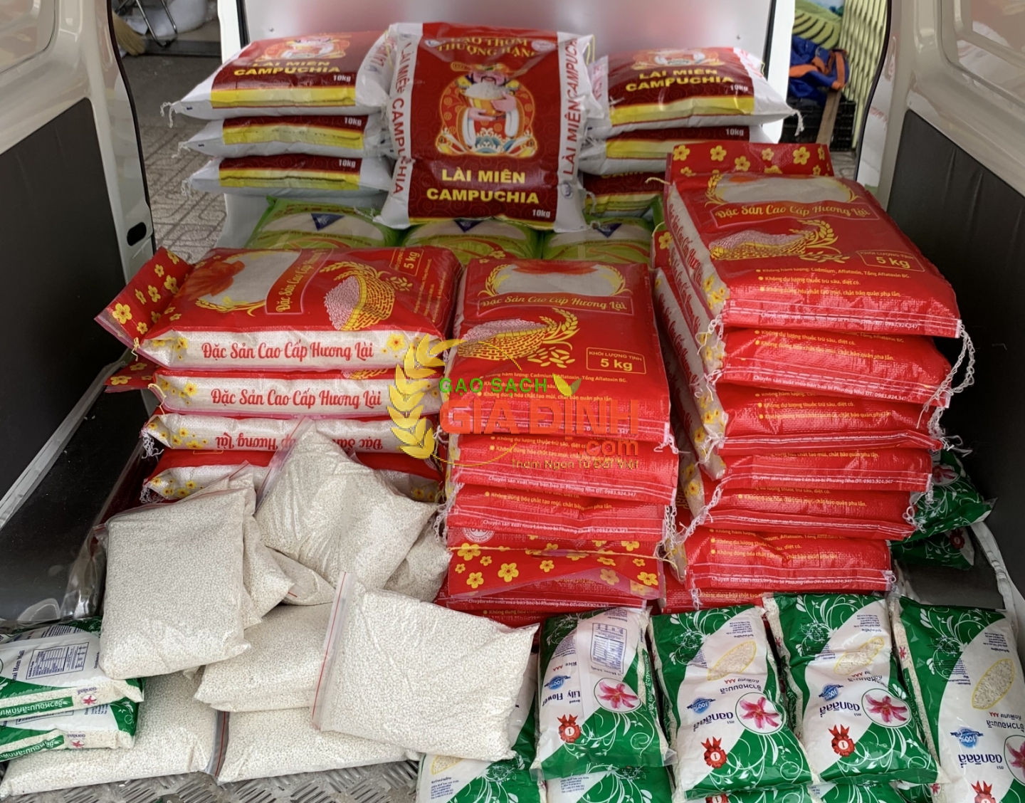 Gạo Lài Miên Combodia